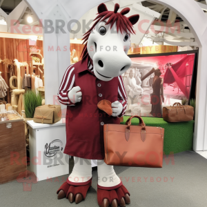 Maroon Quagga mascotte...