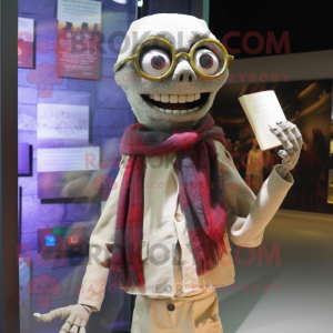 Beige Undead mascotte...