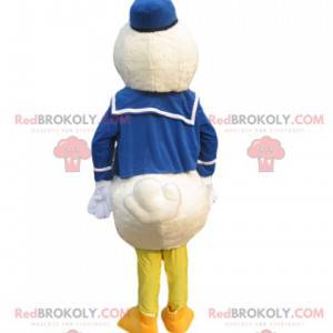 Mascotte de Donald avec son costume de marin - Redbrokoly.com