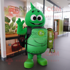 Postava maskota Green...
