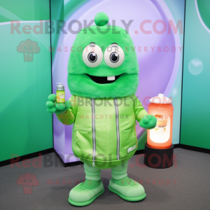 Postava maskota Green...