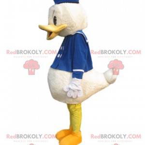 Donald mascotte met zijn matrozenkostuum - Redbrokoly.com