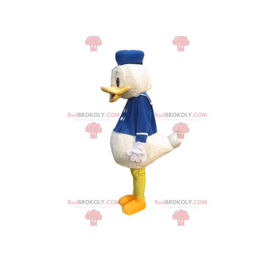 Donald Maskottchen mit seinem Matrosenkostüm - Redbrokoly.com