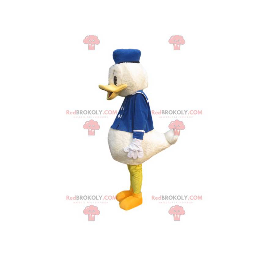 Mascotte de Donald avec son costume de marin - Redbrokoly.com