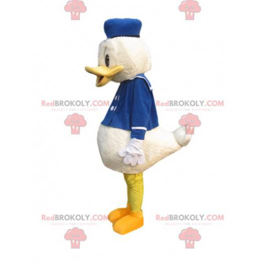 Donald Maskottchen mit seinem Matrosenkostüm - Redbrokoly.com