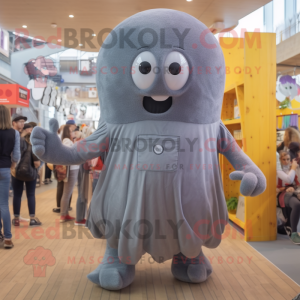 Gray Jellyfish mascotte...