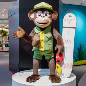 Olive Monkey mascotte...