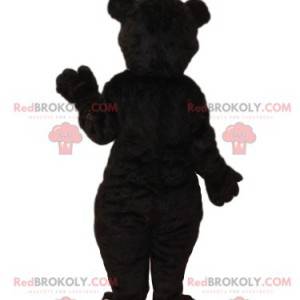 Mascota del oso pardo con un gran hocico rojo - Redbrokoly.com