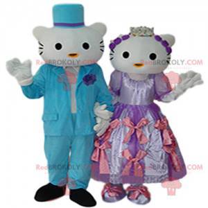 Duo de mascotte de Hello Kitty et son prince - Redbrokoly.com