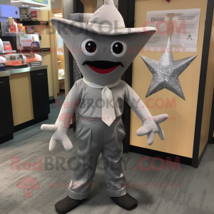 Gray Starfish mascotte...