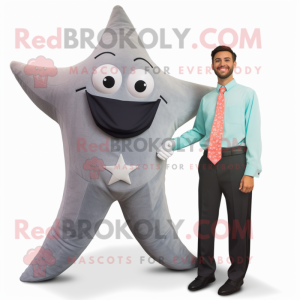 Gray Starfish mascotte...