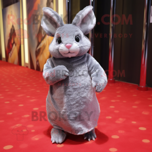 Silver Chinchilla mascotte...