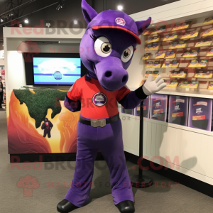 Purple Mare mascotte...