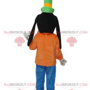 Goofy mascot with his green top hat. - Redbrokoly.com