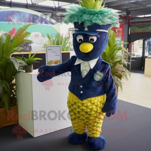 Navy Pineapple mascotte...