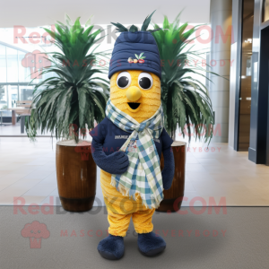 Navy Pineapple mascotte...