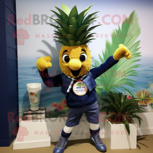 Navy Aas maskot kostyme...