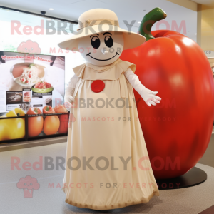 Cream Tomato maskot...