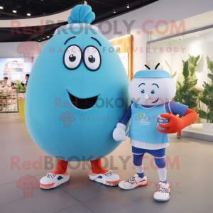 Sky Blue Melon mascotte...