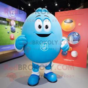 Sky Blue Melon mascotte...