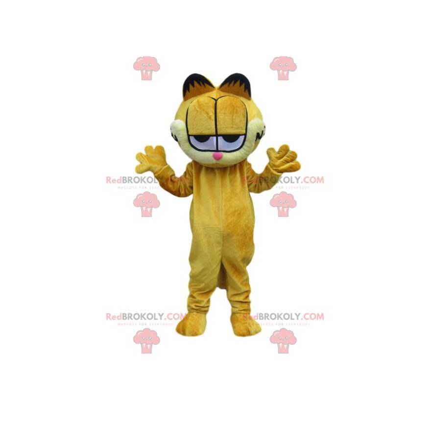 Garfield mascot, our favorite greedy cat - Redbrokoly.com