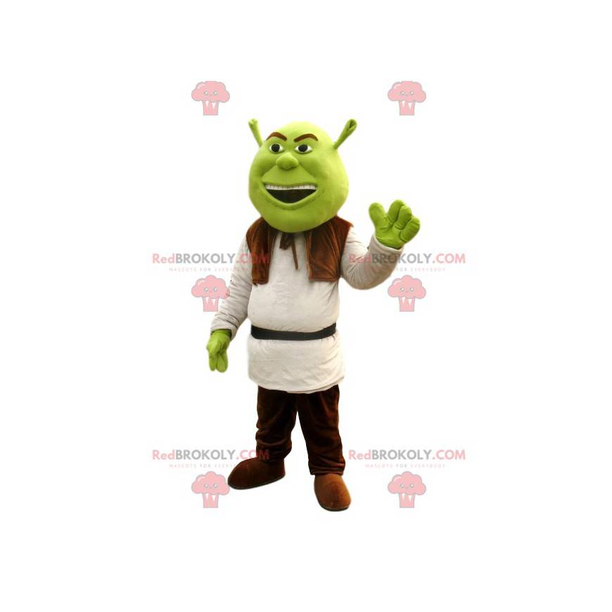 Mascote de Shrek, o ogro engraçado de Walt Disney -
