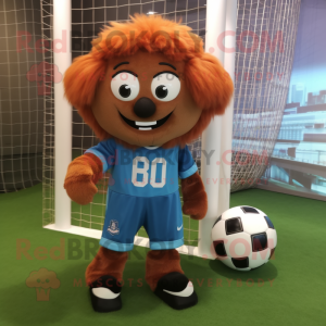 Rust Soccer Goal mascotte...