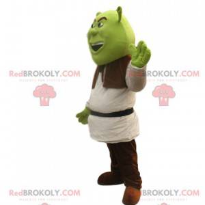 Shrek-maskot, den morsomme ogren til Walt Disney -