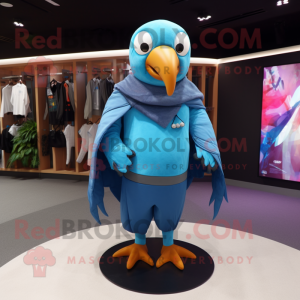 Sky Blue Toucan mascotte...