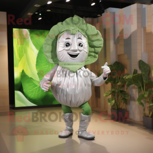 Silver Cabbage Leaf maskot...