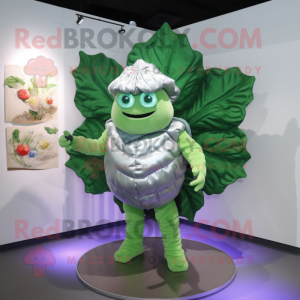 Silver Cabbage Leaf maskot...