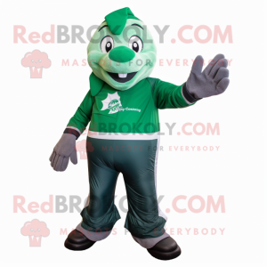 Forest Green Ice maskot...