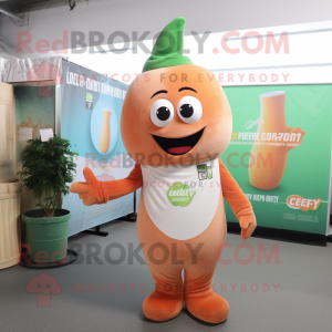 Peach Selderij mascotte...