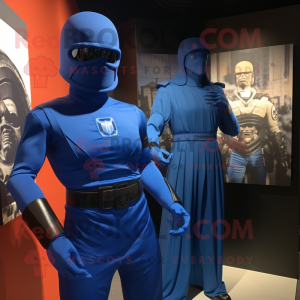 Blue Gi Joe mascotte...