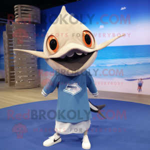 Tan Swordfish mascotte...