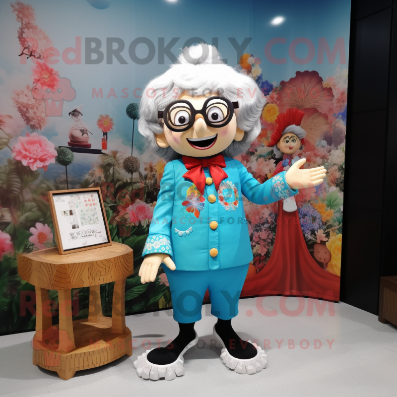 nan Pho mascot costume character dressed with a Blazer and Brooches