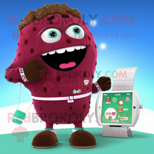 Brown Raspberry mascotte...