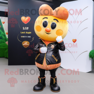 Peach Heart maskot drakt...