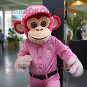 Pink Monkey mascotte...