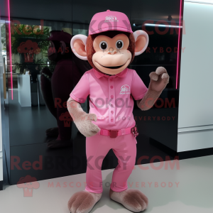 Pink Monkey mascotte...