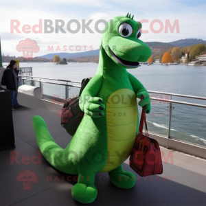 Grøn Loch Ness Monster...