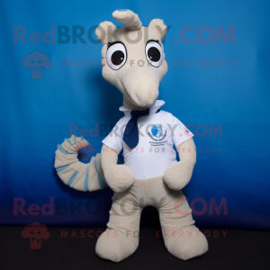  Seahorse maskot kostume...