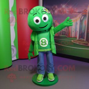 Costume mascotte Green...