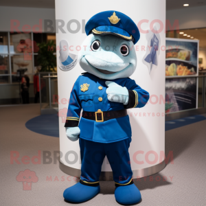 Navy Soldier mascotte...