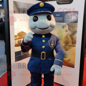 Navy Soldier mascotte...