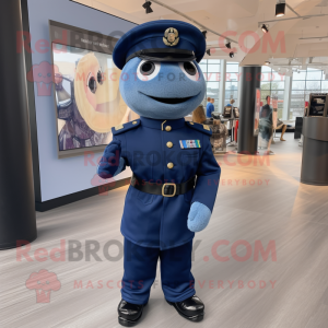 Navy Soldier mascotte...