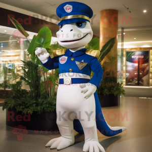 Navy Lizard mascotte...