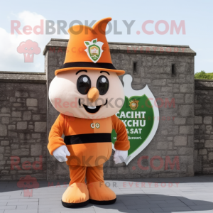 Peach Irish Castle mascotte...