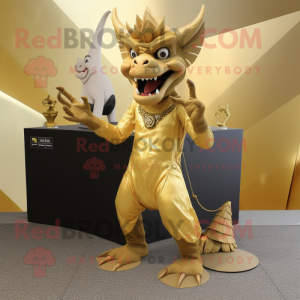 Gold Gargoyle mascotte...