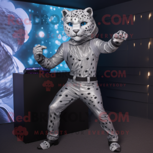 Silver Leopard mascotte...